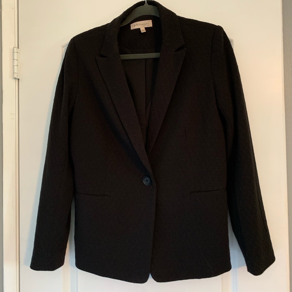 Black Philosophy blazer/jacket